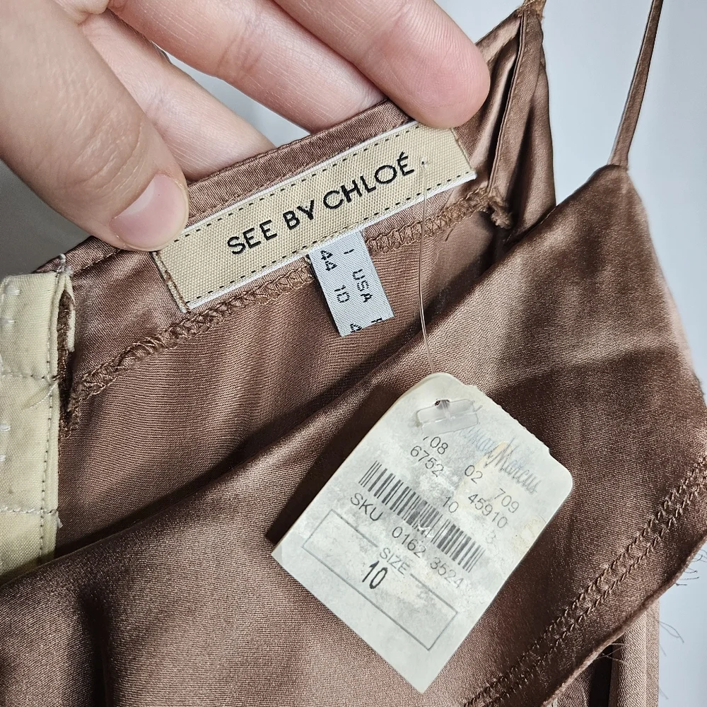 Vintage See by Chloe Silk Slip Dress - Picture 5 of 13